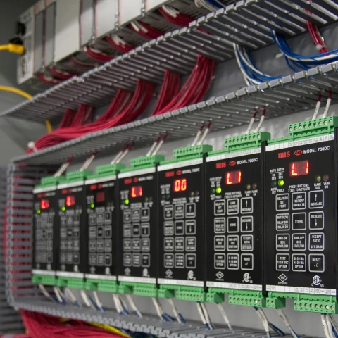 image of a burner management and combustion safeguard system