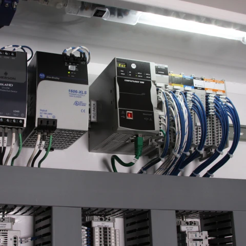 image of a network connected PLC