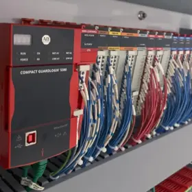 image of a safety plc panel