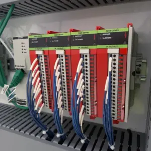 image of a safety remote IO panel